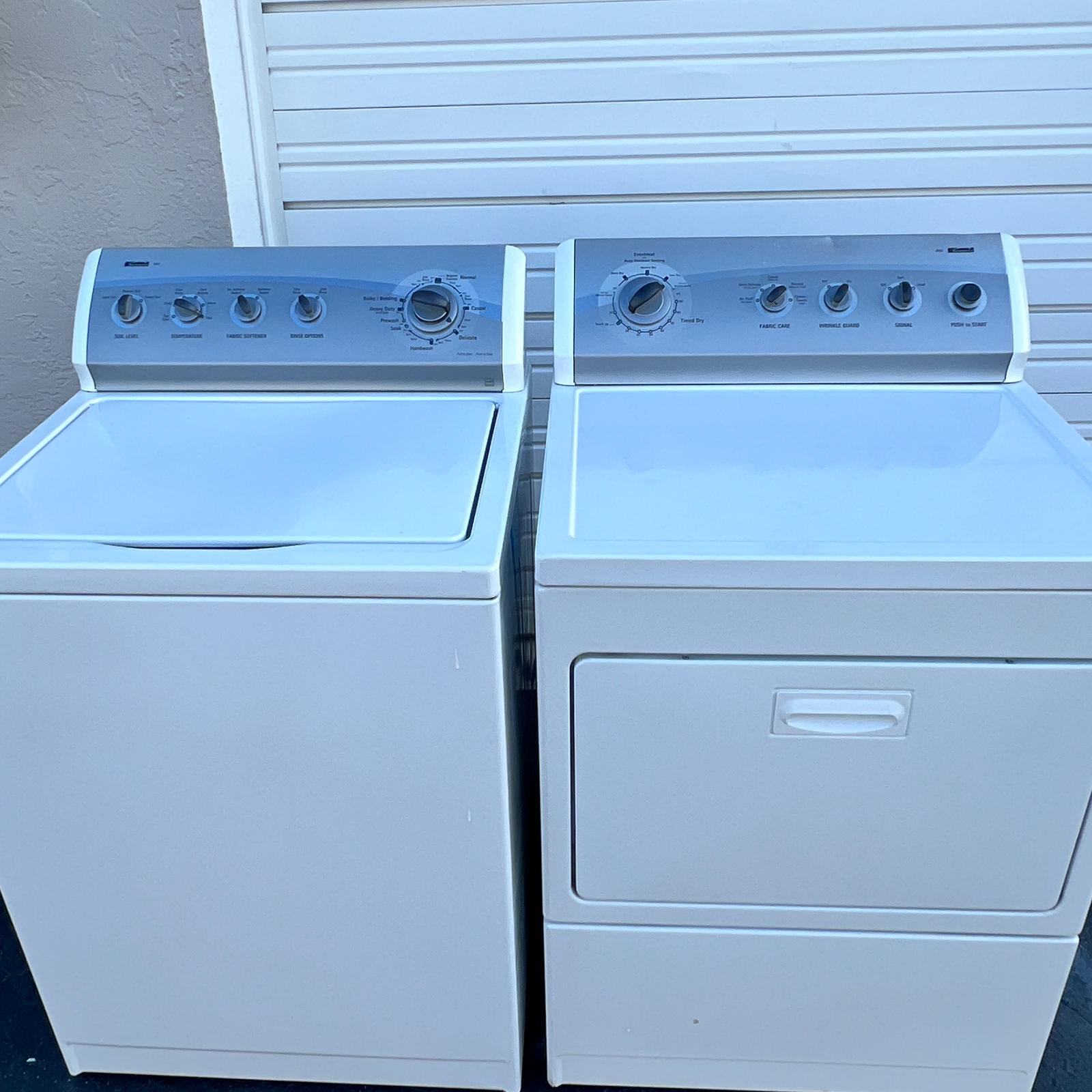 Kenmore Washer and Dryer Set Kenmore Washer and Dryer Set
